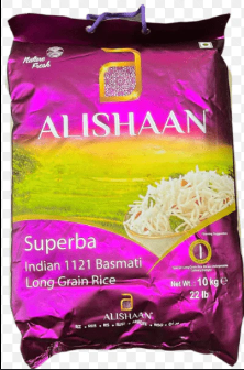 Alishaan Superba Basmati 10kg