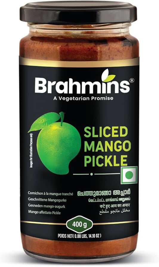 Brahmins Sliced Mango Pickle 400g