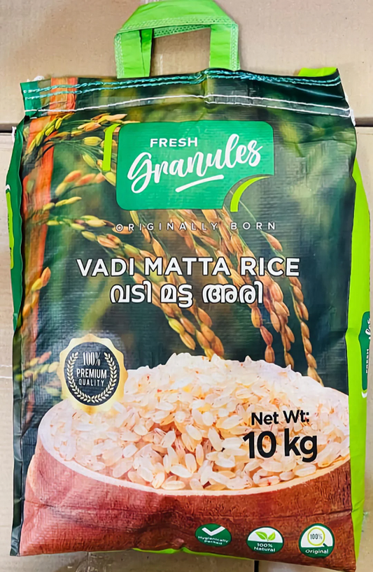 Fresh Granules Vadi Matta Rice 10kg