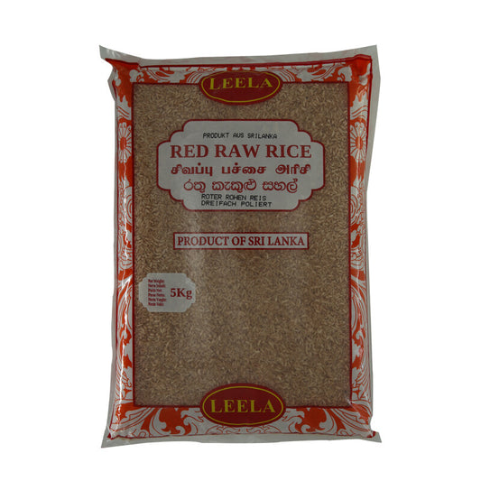 Leela Red Raw Rice 5kg