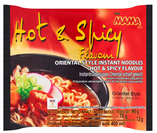 Mama Hot & Spicy Instant Noodles 90g