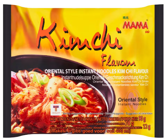 Mama Kimchi Instant Noodles 90g