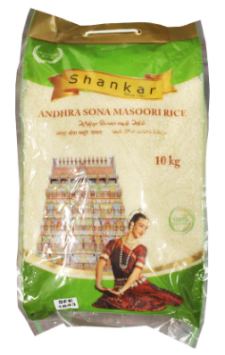 Shankar Andhra Sona Masoori Rice 10kg